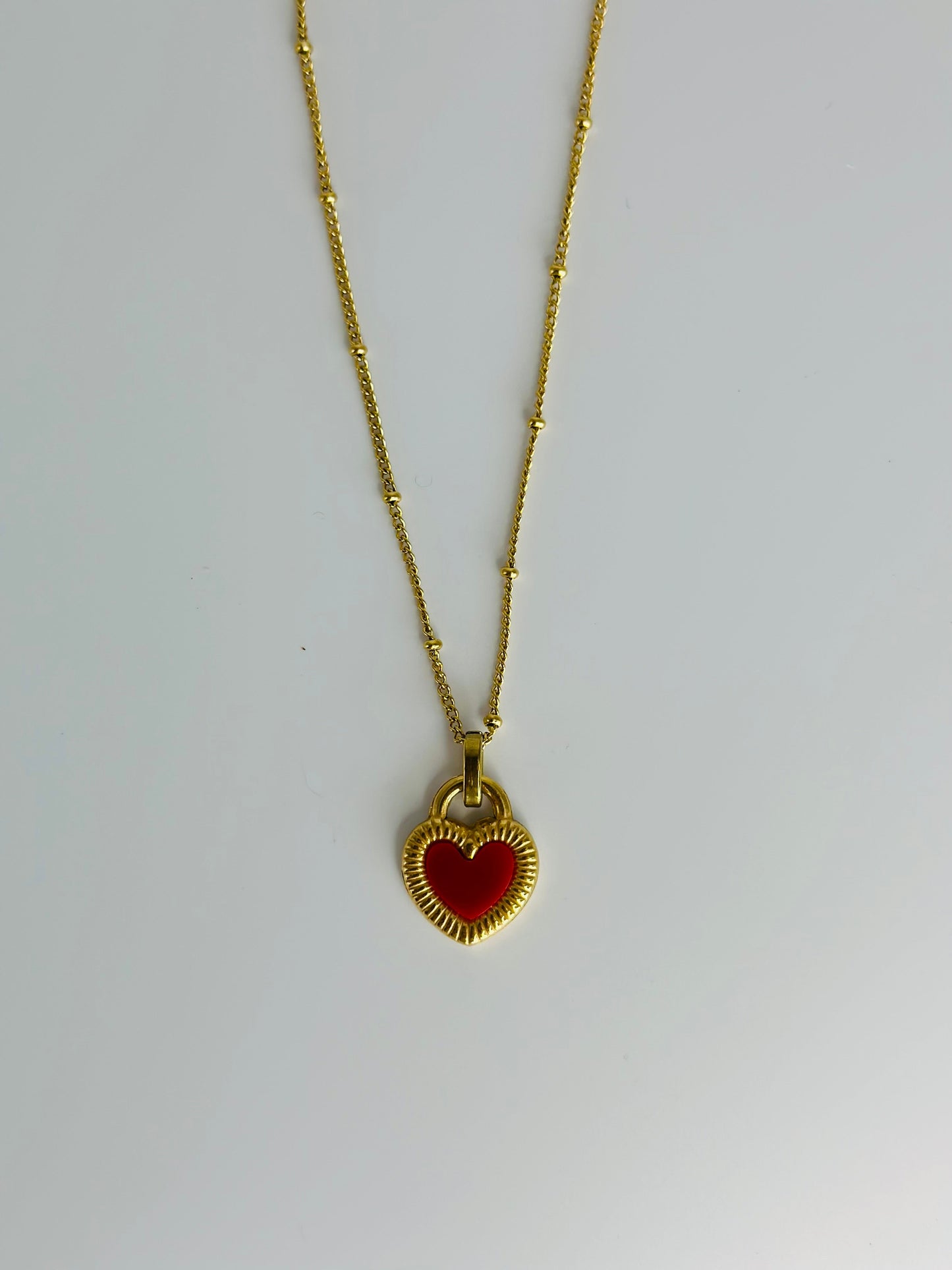 Crystal Love Heart Necklace