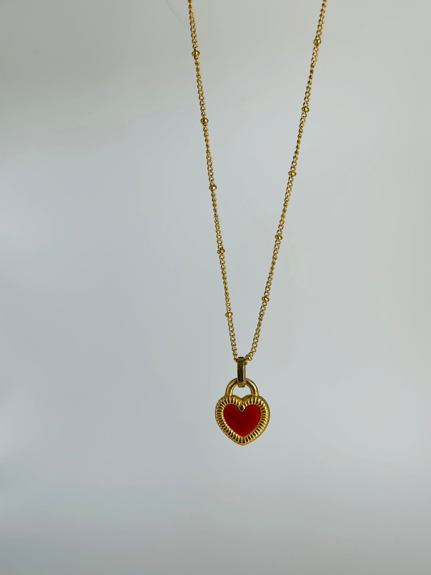 Crystal Love Heart Necklace