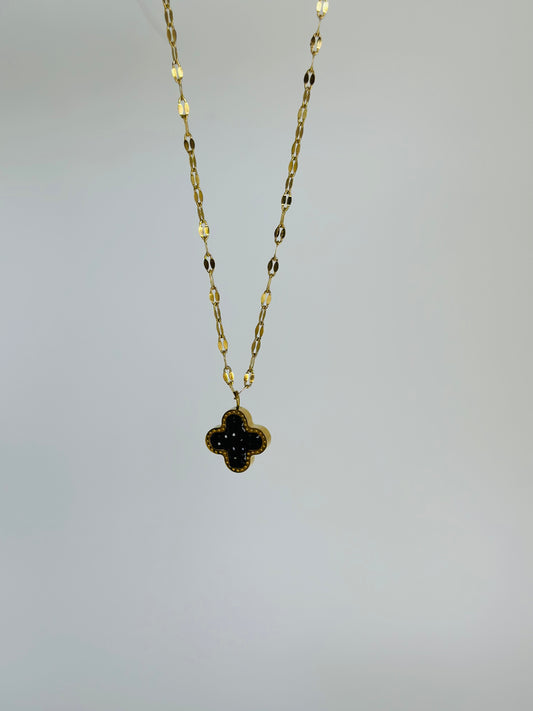 Black Clover Necklace