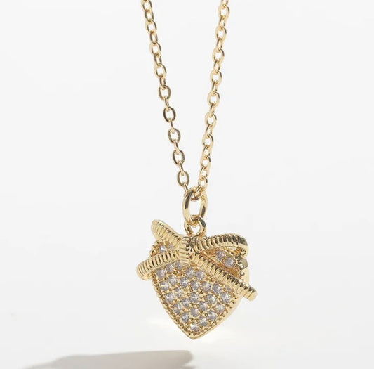 Bow Love Necklace