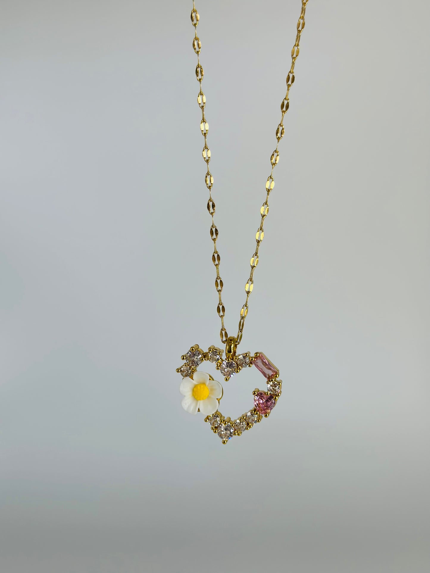 Butterfly & Flower Necklace