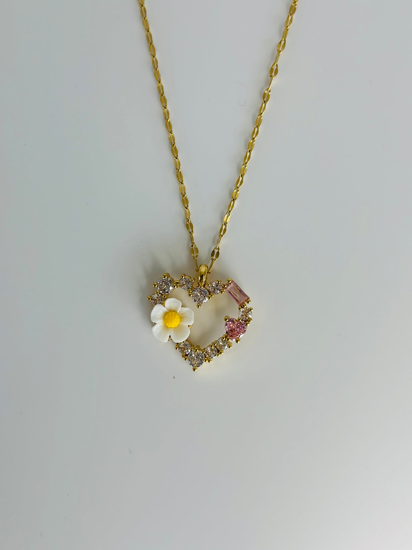 Butterfly & Flower Necklace