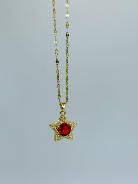 Starfish Gem Necklace